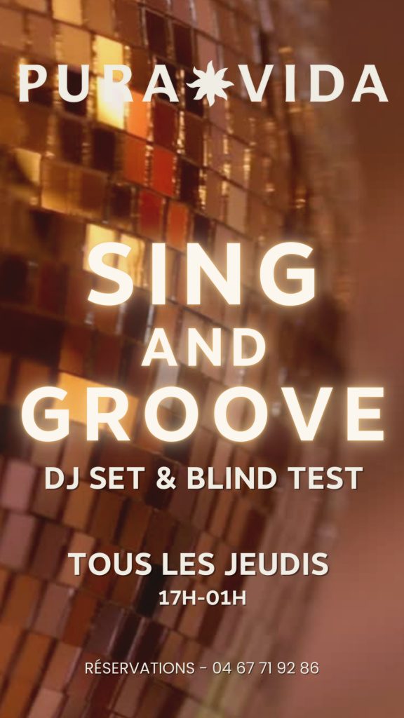 SOIREE SING & GROOVE - DJ SET & BLIND TEST